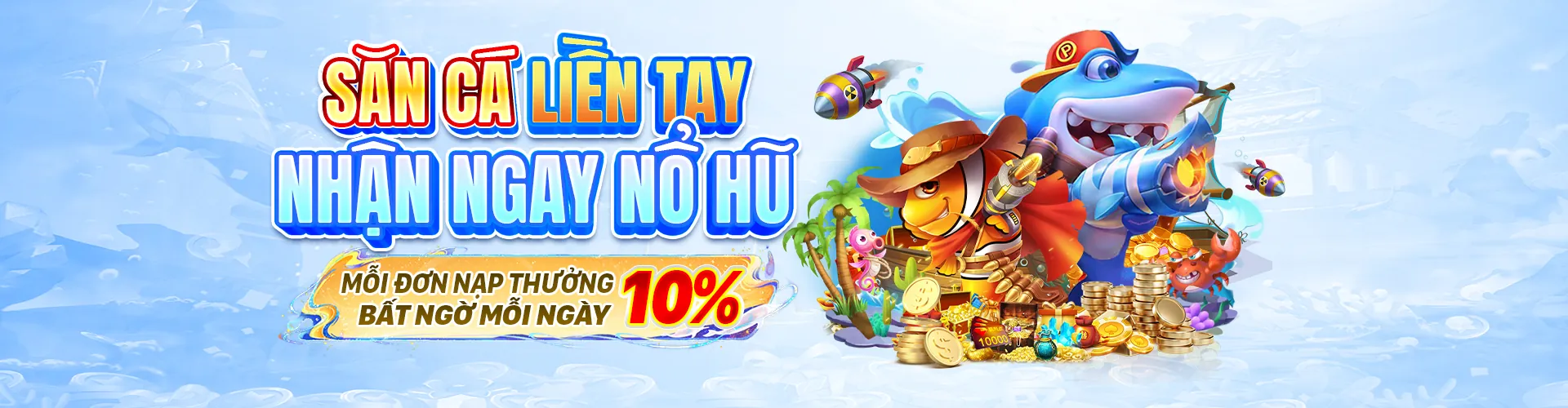 Sảnh bắn cá đổi thưởng vao bong 2026 với đồ họa đẹp mắt